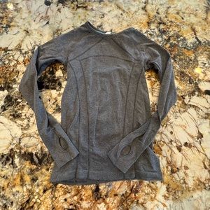 Lululemon (Ivivva) long sleeve girls top.